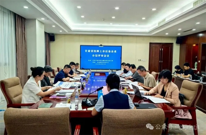 【深化“三抓三促”行動】甘肅股權(quán)交易中心有序開展上市后備企業(yè)庫入庫評審全力打造資本市場“隴軍梯隊”